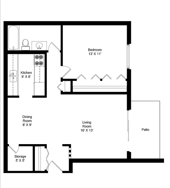 Westbridge Apartments Floor Plans Park Forest IL